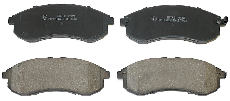 Front Brake Pads to fit Mitsubishi L200 (K7T, K6T, K5T) 2.5 TD 4WD (K74T) and others