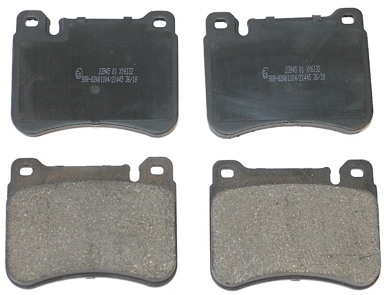 Front Brake Pads to fit Mercedes-Benz C-CLASS (W203) C 200 Kompressor (203.042) and others
