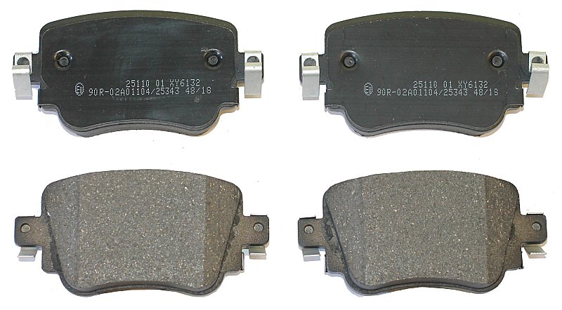 Rear Brake Pads to fit Audi A1 (8X1, 8XK) S1 quattro and others