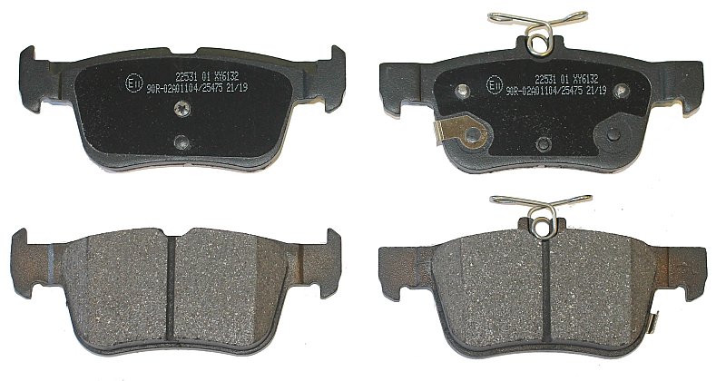 Rear Brake Pads to fit Ford GALAXY III (CK) 1.5 EcoBoost and others
