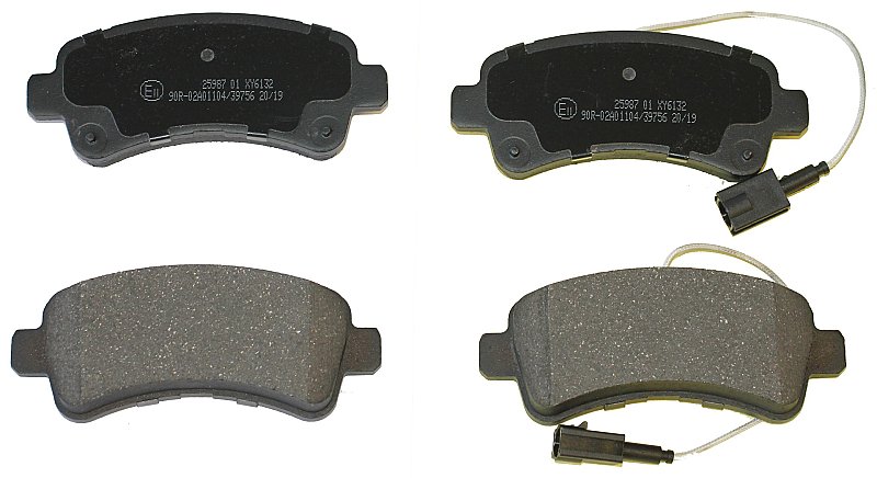 Rear Brake Pads to fit Citroen JUMPER II Bus 2.0 BlueHDi 110 and others