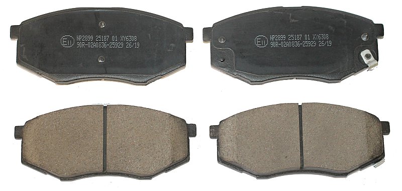 Front Brake Pads to fit Hyundai ix20 (JC) 1.4 and others