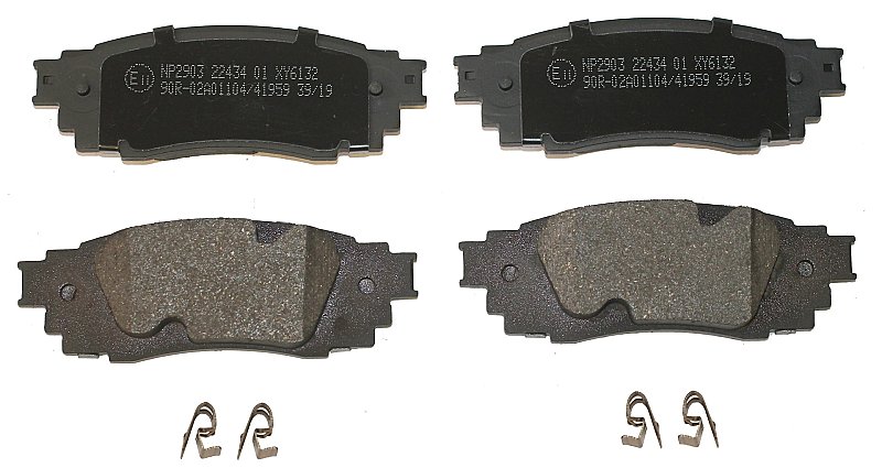 Rear Brake Pads to fit Lexus NX (Z1) 200t (AGZ10, AGZ10R) and others