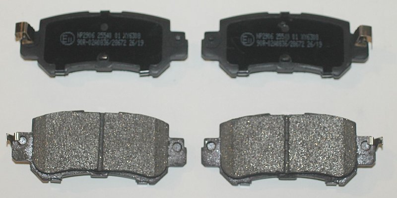 Rear Brake Pads to fit Mazda CX-3 (DK) 1.5 SKYACTIV-D (DK2WS, DK5FW) and others