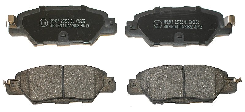 Rear Brake Pads to fit Mazda CX-5 (KE, GH) 2.0 (KEEFW) and others