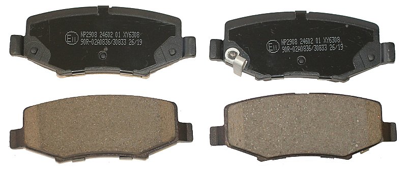 Rear Brake Pads to fit Dodge NITRO 2.8 CRD 4WD and others