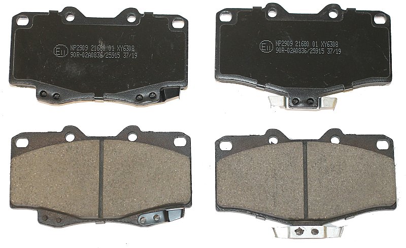 Front Brake Pads to fit Toyota 4 RUNNER II (N13) 2.8 D 4WD (LN130, LN135) and others