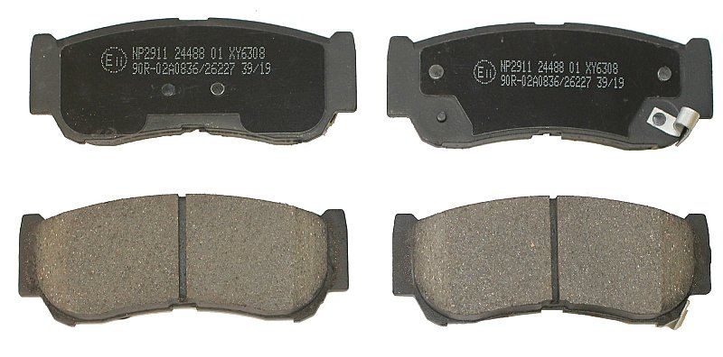 Rear Brake Pads to fit Hyundai H-1 / STAREX Bus (A1) 2.5 D and others