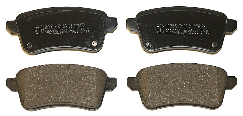 Rear Brake Pads to fit Renault ESPACE V (JR) 1.6 TCe 200 and others