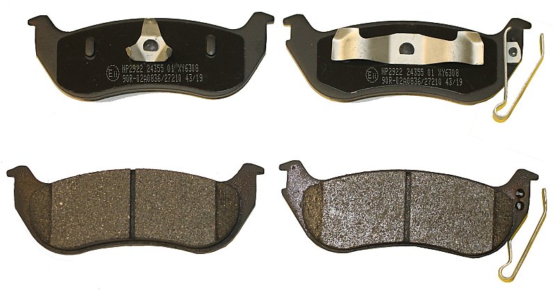 Rear Brake Pads to fit Jeep CHEROKEE (KJ) 2.4 4x4 and others