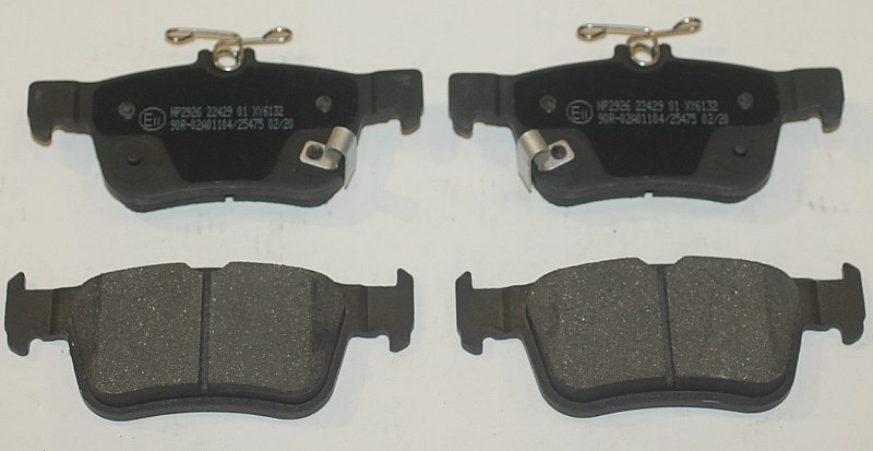 Rear Brake Pads to fit Honda CIVIC X Hatchback (FC, FK) 1.0 VTEC (FK6) and others