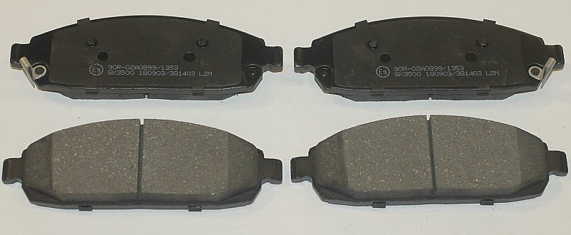 Front Brake Pads to fit Jeep COMMANDER (XK, XH) 3.0 CRD 4x4 and others