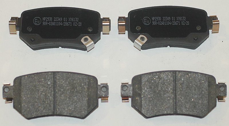 Rear Brake Pads to fit Mazda 6 Estate (GJ, GL) 2.0 (GJEFW) and others