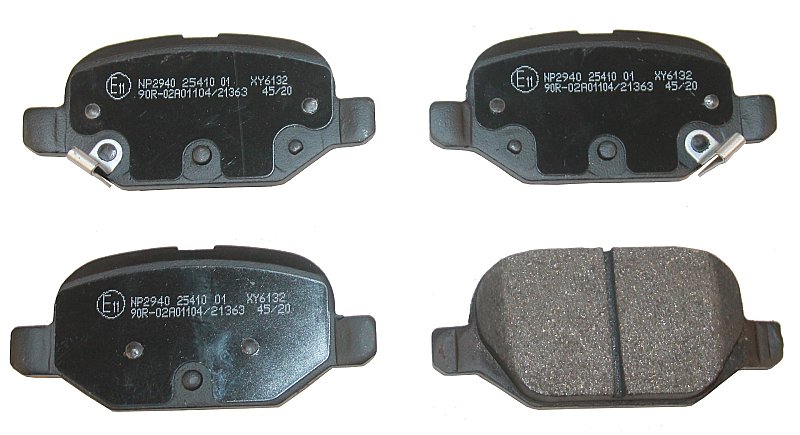 Rear Brake Pads to fit Fiat PANDA (312, 319) 0.9 4x4 (312PXG1A) and others
