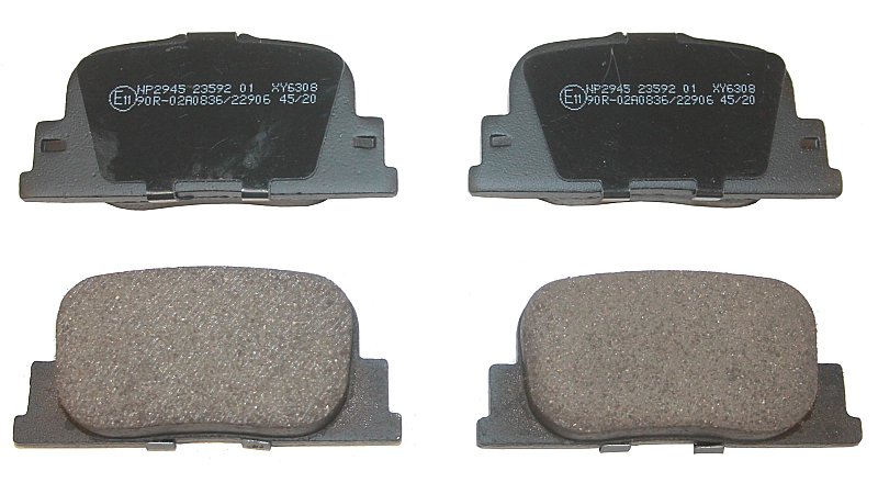 Rear Brake Pads to fit Toyota OPA (ZCT1, ACT1) 1.8 (ZTC10) and others