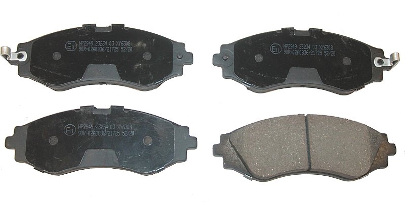 Front Brake Pads to fit Chevrolet LACETTI (J200) 1.4 16V and others