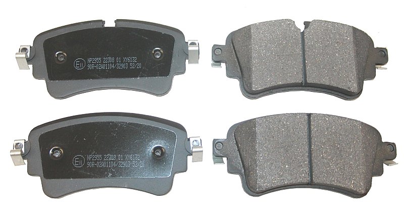 Rear Brake Pads to fit Audi A4 Allroad B9 (8WH, 8WJ) 2.0 TFSI quattro and others