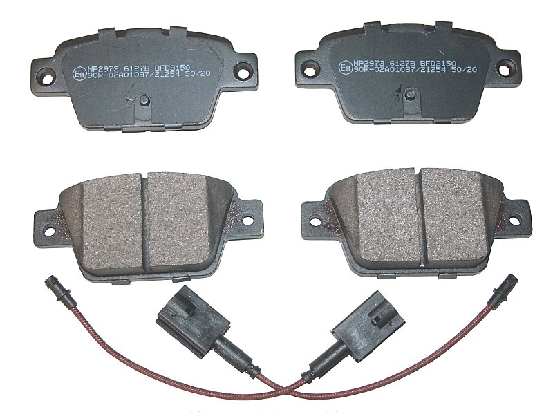 Rear Brake Pads to fit Alfa Romeo MITO (955) 1.3 MultiJet (955AXP1A, 955AYC1A) and others