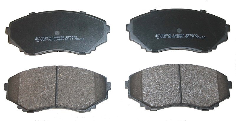 Front Brake Pads to fit Ford Asia & Oceania FREDA Bus (KH-SGLWF, KH-SGLW3F, KH-SGL5F) 2.5 D AWD and others