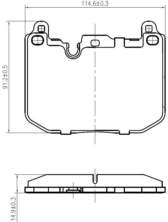 Front Brake Pads to fit BMW Mini John Cooper Works GP