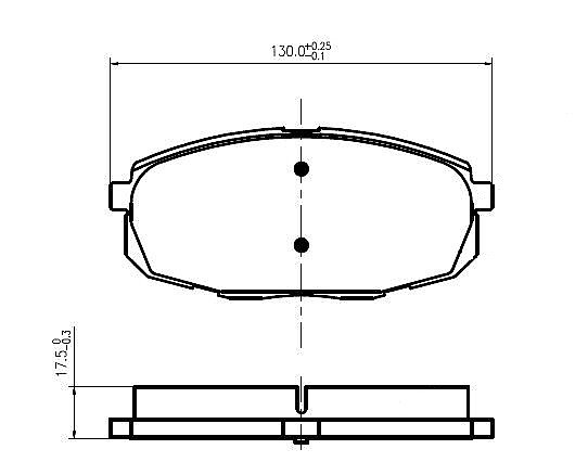 Genuine OEM Quality Brake Pads Set