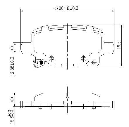 Rear Brake Pads to fit Vauxhall INSIGNIA Mk II (B) Country Tourer (Z18) 2.0 D (47) and others