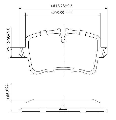 Rear Brake Pads to fit Audi A8 D4 (4H2, 4H8, 4HC, 4HL) 2.0 TFSI hybrid and others