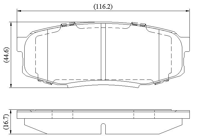 Rear Brake Pads to fit Toyota LAND CRUISER 200 (J2) 4.5 D V8 (VDJ200) and others