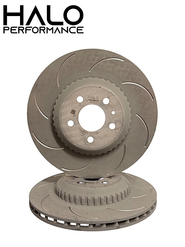 Tesla Model 3 Performance Rear Grooved Brake Discs