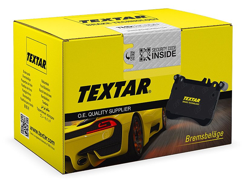 Audi RS6 C7 Rear Textar OEM Brake Pads