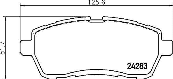 Fiesta 1.0 Ecoboost MK7.5 Front C Hook Discs With Halo Pads