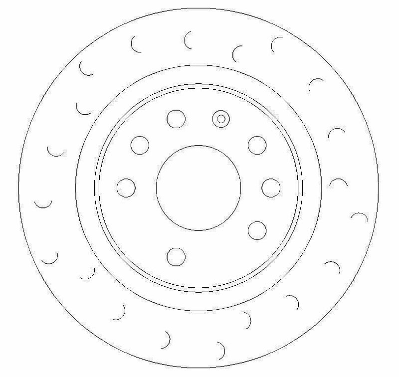 Astra H VXR Rear Brake Discs and Mintex Brake Pads