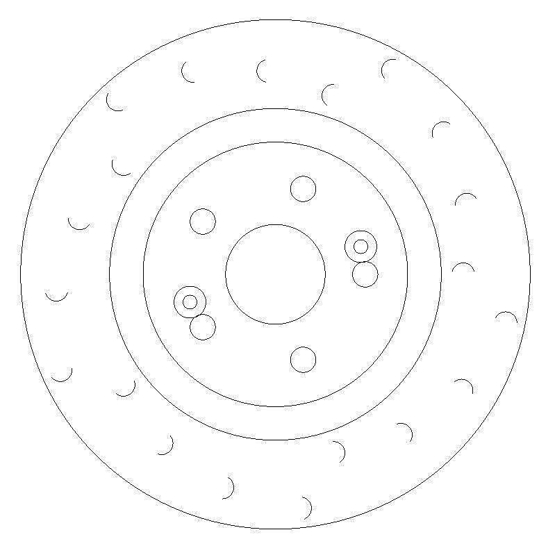 Clio RS 197 Front Brake Discs and Jurid Pads