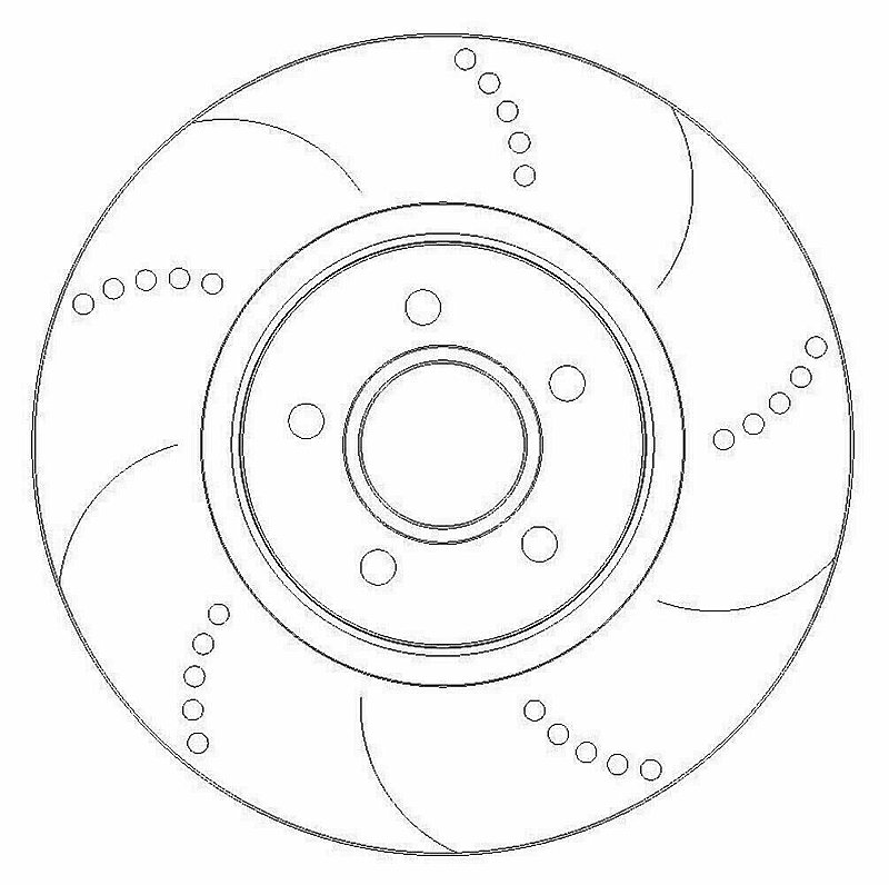 Halo Performance Front Brake Discs to fit Focus 2.5 ST Turbo