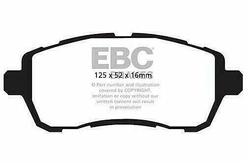 Fiesta 1.0 Ecoboost MK7.5 Front Dimpled and Grooved Discs With Mintex Pads