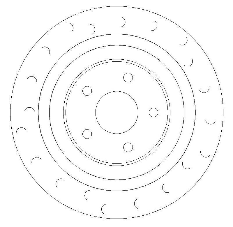 Rear Brake Discs and pads to fit Subaru Impreza WRX Turbo