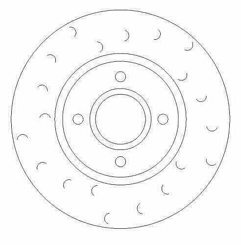 Fiesta ST180 Front C-Hook Brake Discs and HALO Pads