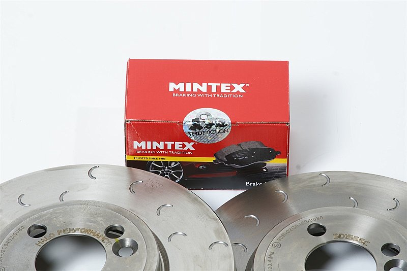 Front Brake Discs with Mintex Pads to fit Mini Cooper S R56 174HP