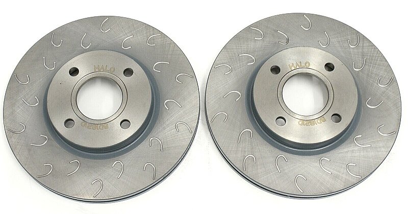 Ford Fiesta ST MK7 MK8 Front HALO J-Hook Brake Discs