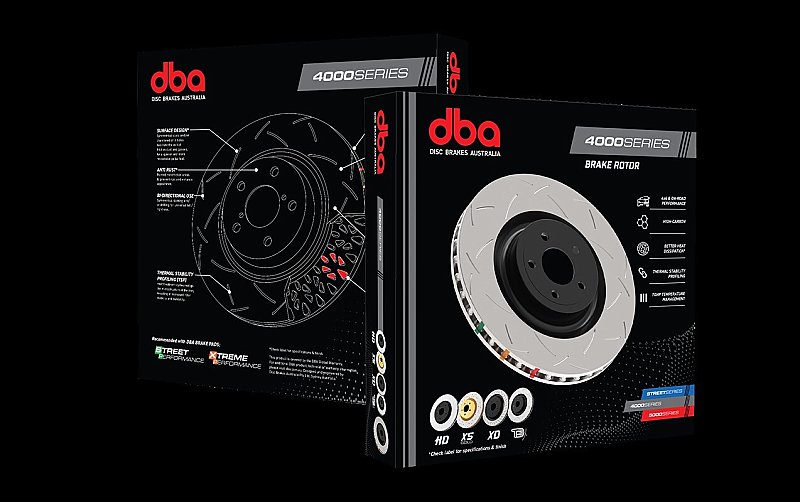 Toyota Yaris GR Rear Brake Discs DBA Upgrade 297mm Diameter