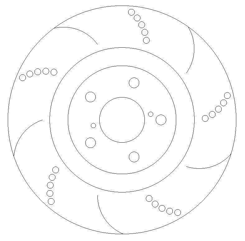 Subaru Impreza WRX Front Brake Discs and HALO Premium Pads