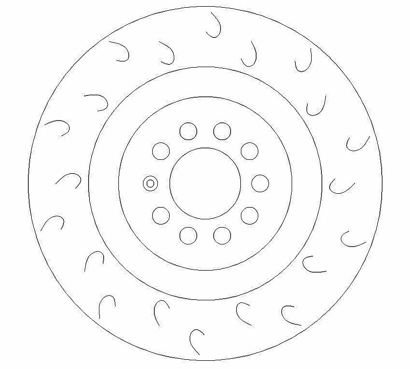 Seat Leon Cupra R Front Brake Discs