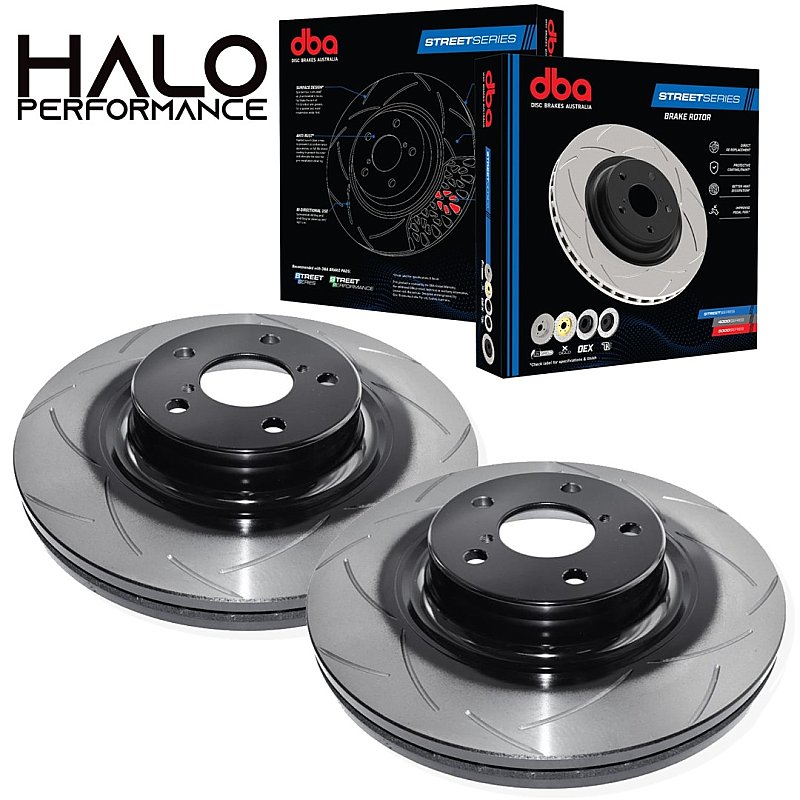 to fit Subaru Impreza WRX Turbo 2000-2007 Front Brake Discs X2 High Carbon