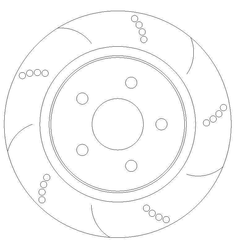 Front Rear Performance Brake Discs Mintex Pads to fit Ford Focus ST ST225 MK2