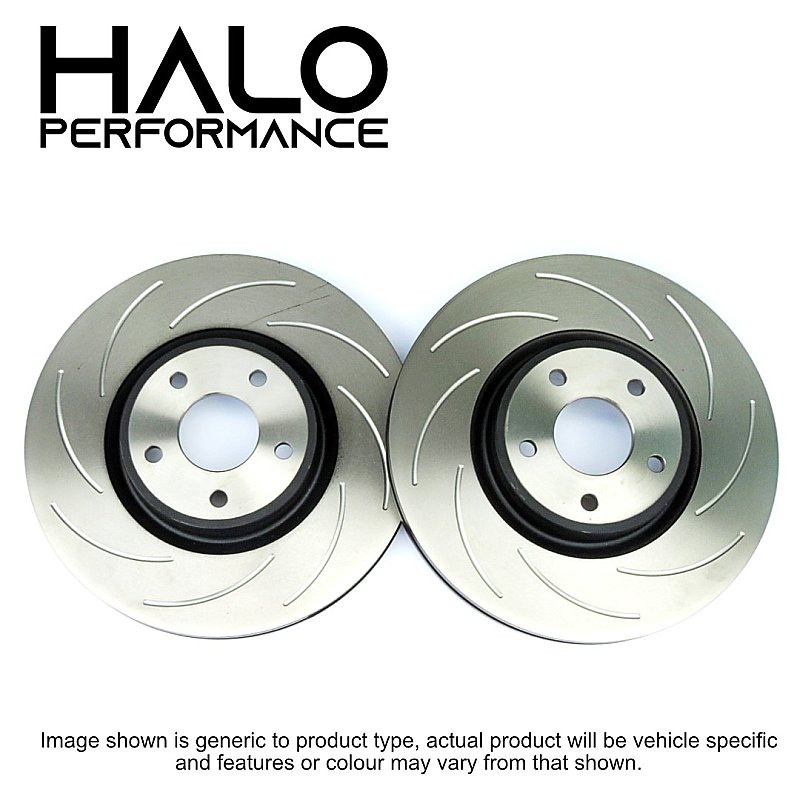 Mazda MX5 MK4 Front Brake Discs Performance Grooved X2