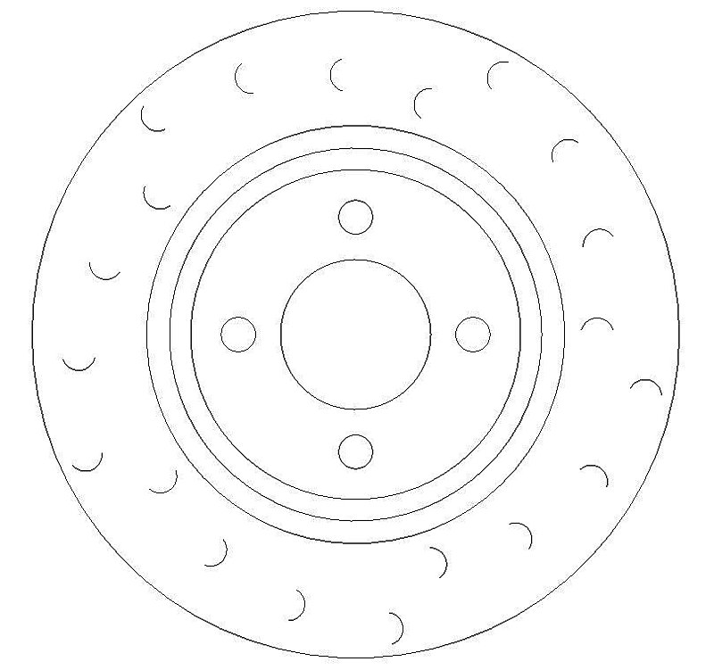 Mini Cooper S Front Brake Discs and Ferodo Pads R50 R53 R52