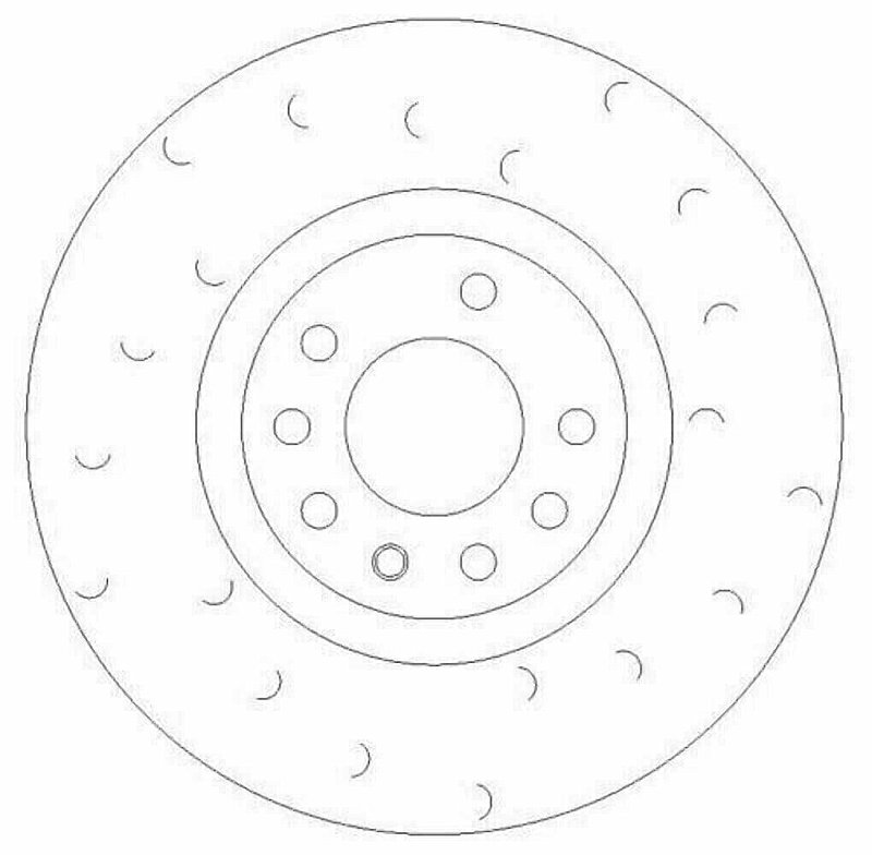 Astra VXR Front Brake Discs and Brake Pads Slotted Rotor Upgrade