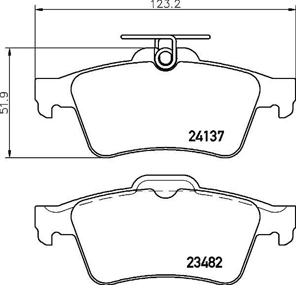 Front Rear Performance Brake Discs Mintex Pads to fit Ford Focus ST ST225 MK2