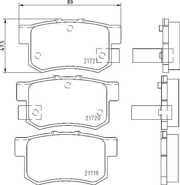 Honda Civic Type R EP3 Brake Discs and Pads Front and Rear Stage 1 Upgrade