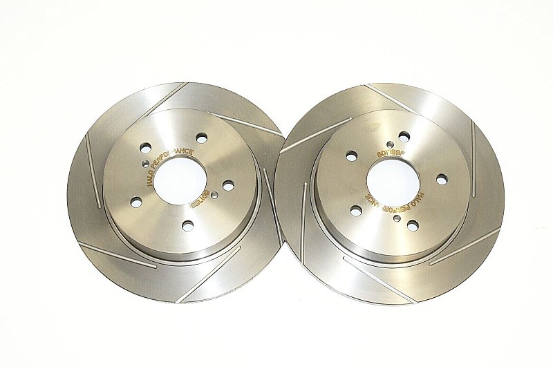 Rear Brake Discs for Suzuki Swift 1.6 Sport - Sport Grooved